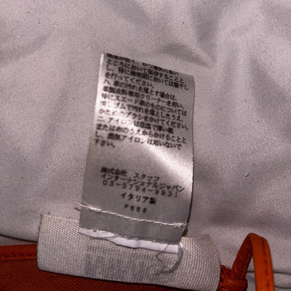 MM6 Maison Margiela Orange Leather Bra - Picture 4 of 4
